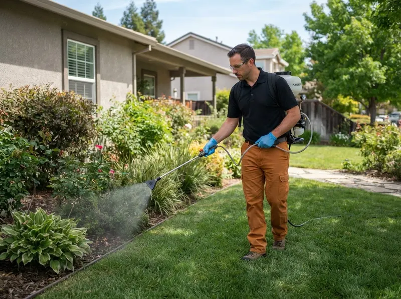 Turf and Landscape Flea and Tick Suppression in Elk Grove,